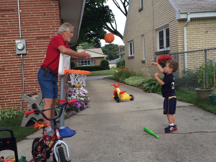 Grandpa and Jake, Basketball